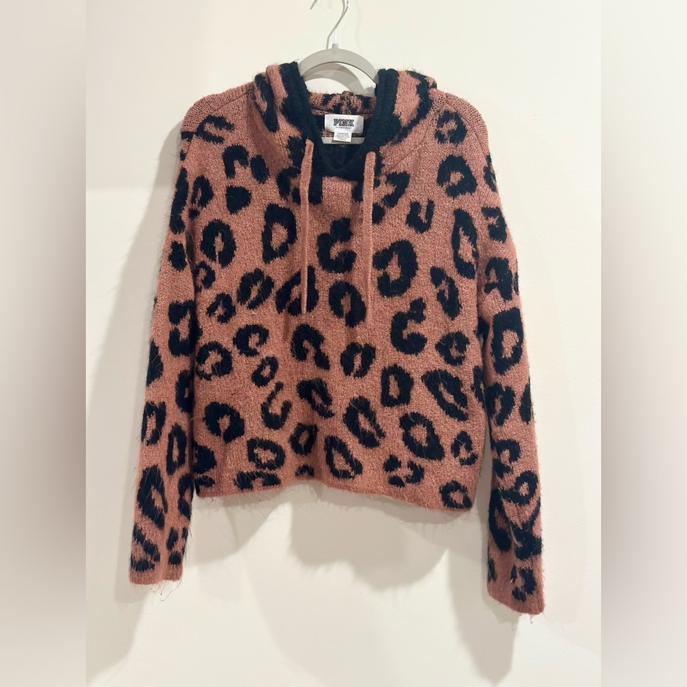 VS PINK Leopard Sweater